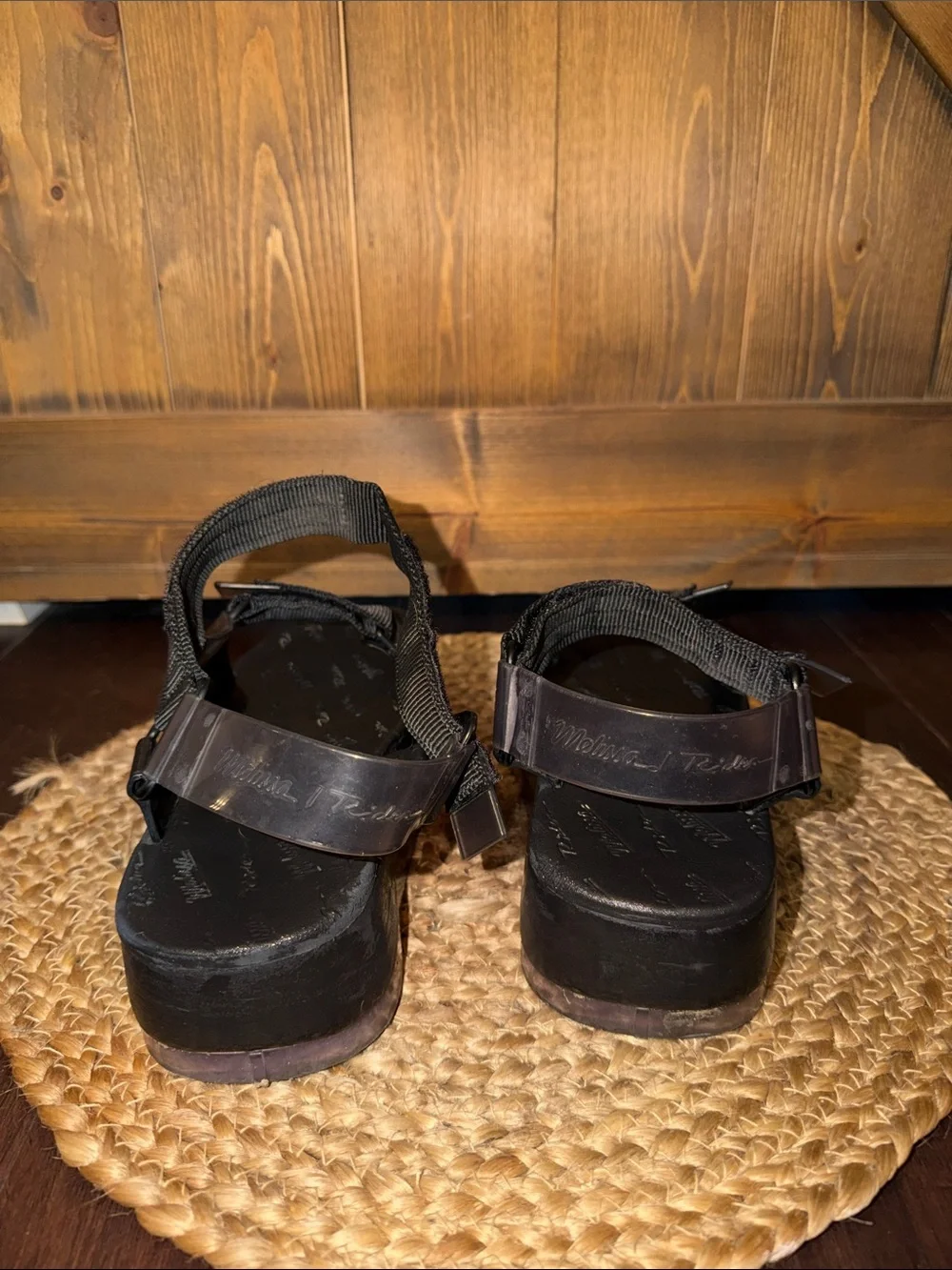 Melissa X Rider Papete Platform Sandals size 8